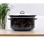 VSC01MB Hitam Penanak Perlahan Slow Cooker dengan Motif Marmer